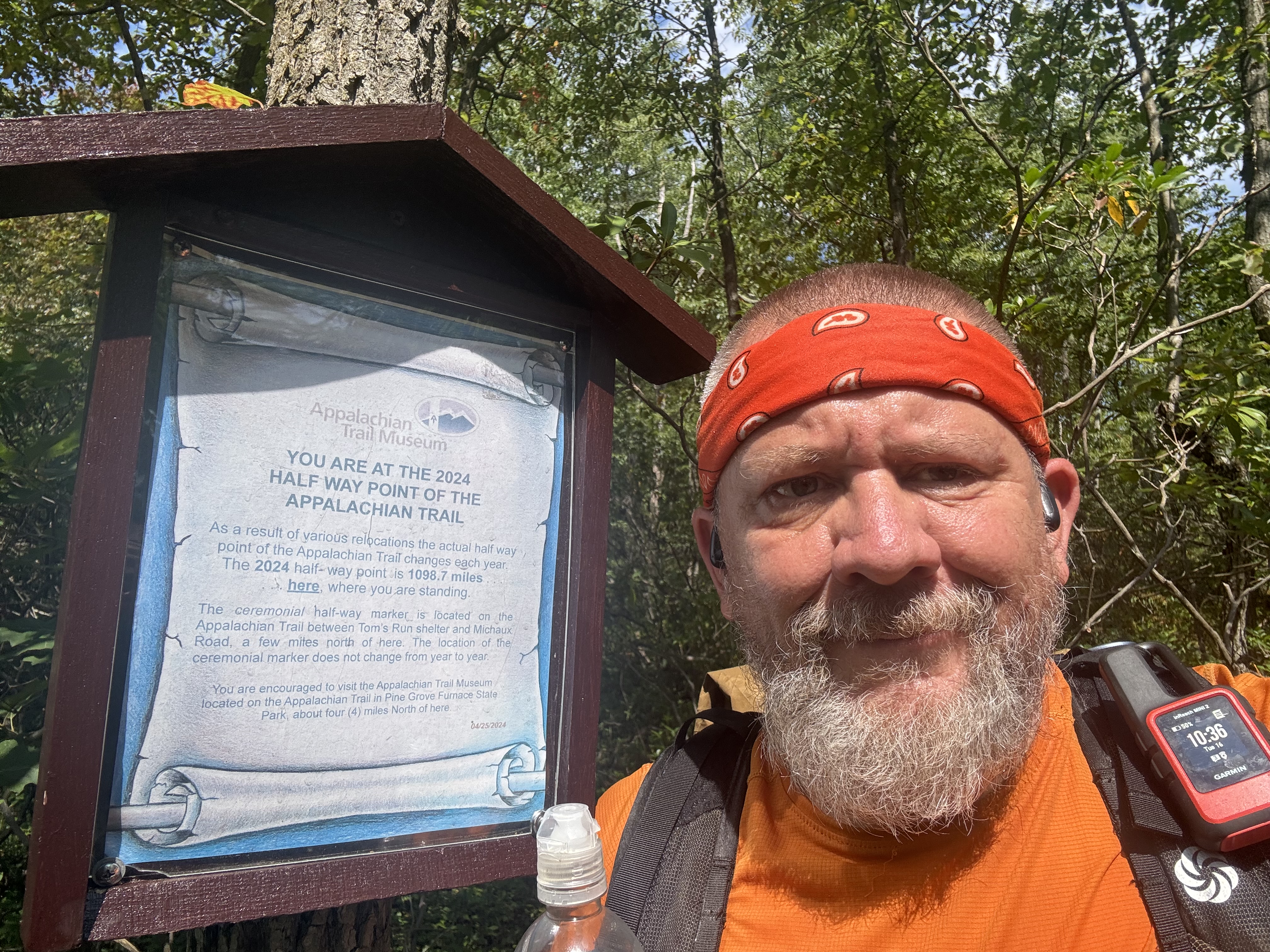 Day 94 – campsite at 1093.5 to Pine Grove Furnace 