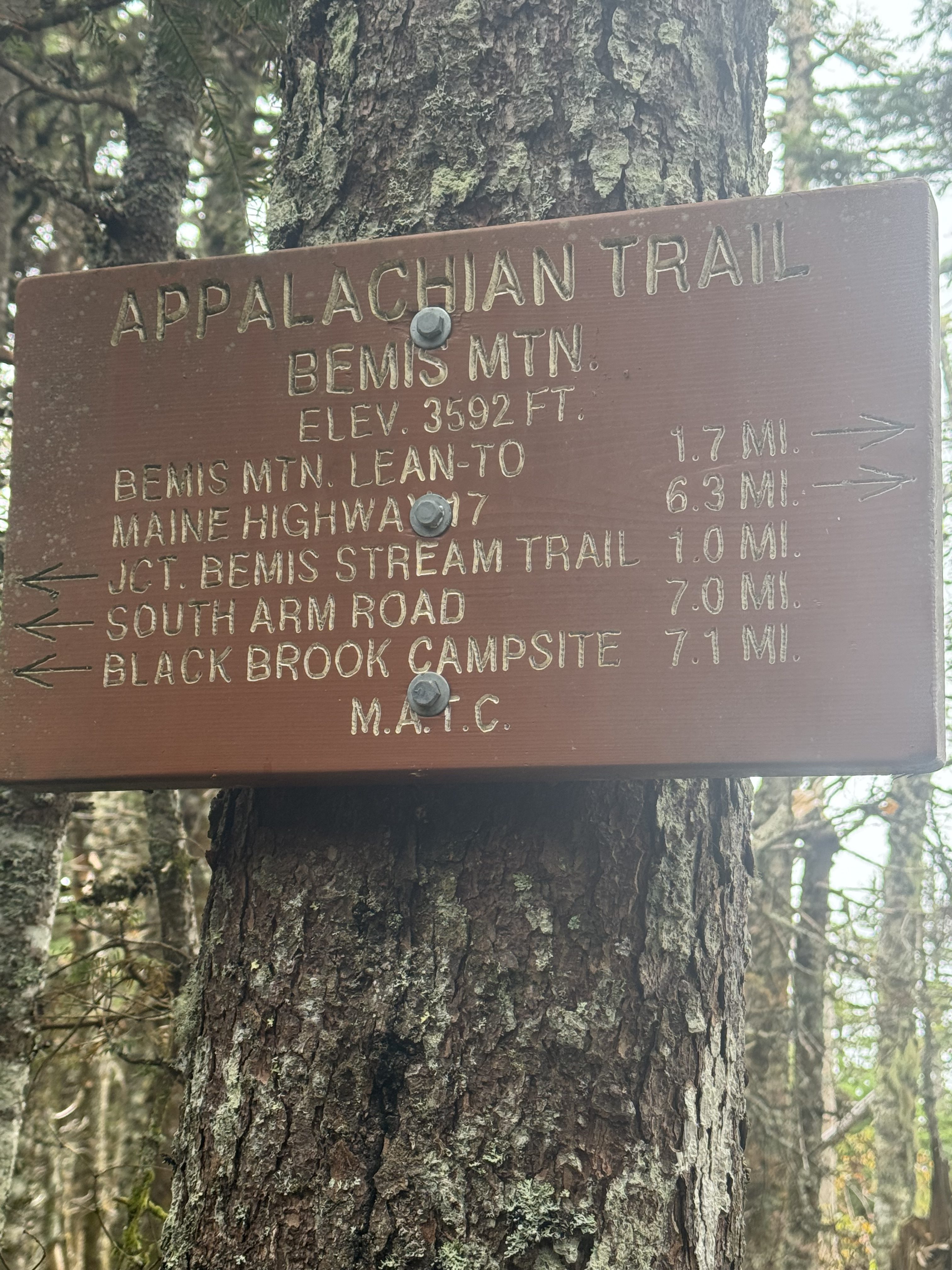 Day 162 – South Arm Rd to ME Rt 17