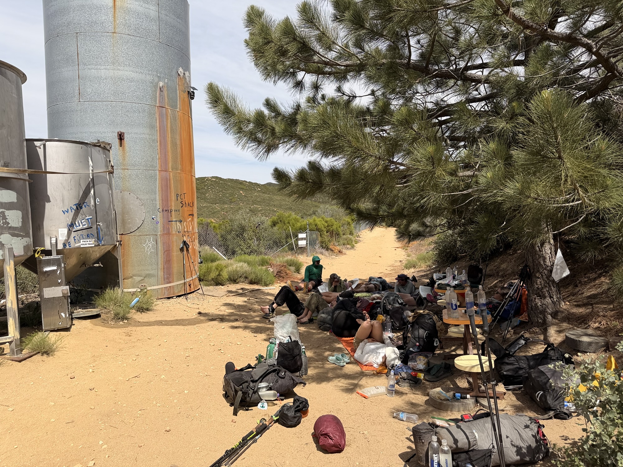 Day 9 – Warner Springs to Mikes Place Plus Some